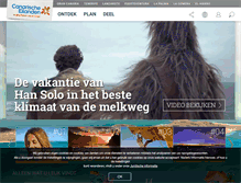 Tablet Screenshot of hallocanarischeeilanden.com